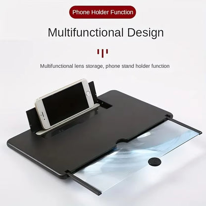 Cell Phone Screen Magnifier HD Video Amplifier Stand Bracket Phones Screen Magnifier for Smartphones Mobile Phone Accessories