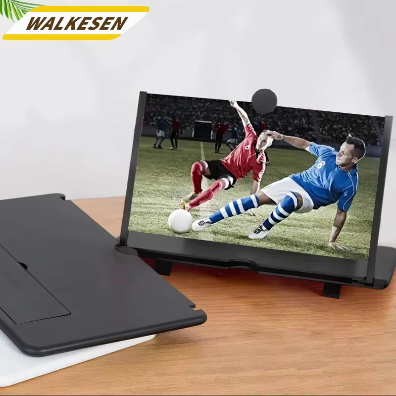 Cell Phone Screen Magnifier HD Video Amplifier Stand Bracket Phones Screen Magnifier for Smartphones Mobile Phone Accessories